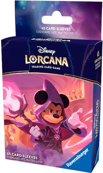 disney villainous card sleeves Compatible Sleeve Bundle The card sleeves protect the cards from wear and tear Lorcana: The First Chapter Card