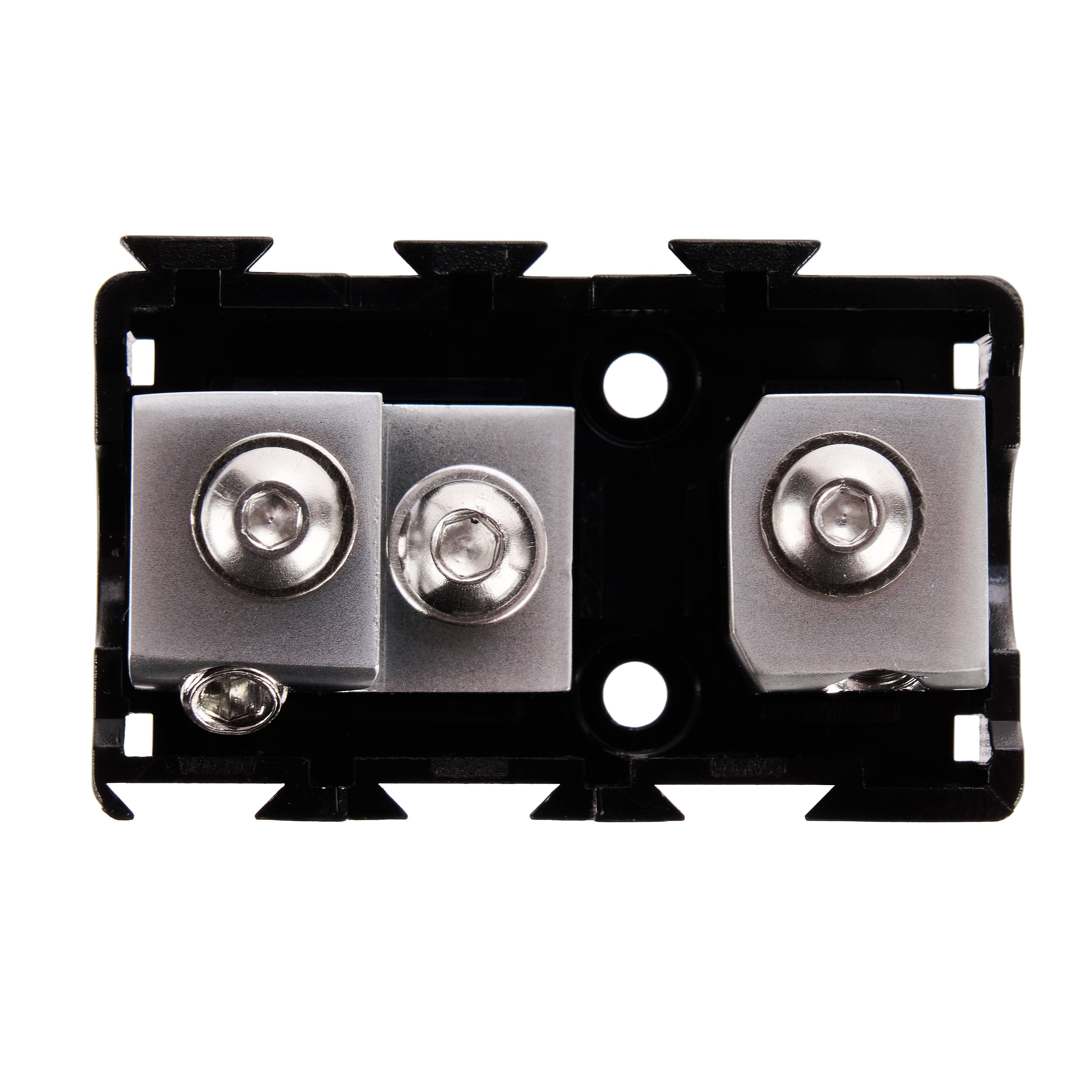 Back. NVX - XFMMINI 4/8 Gauge Mini-ANL/MANL/AFS Modular Inline Fuse Holder – Car & Marine Audio Circuit Protection.