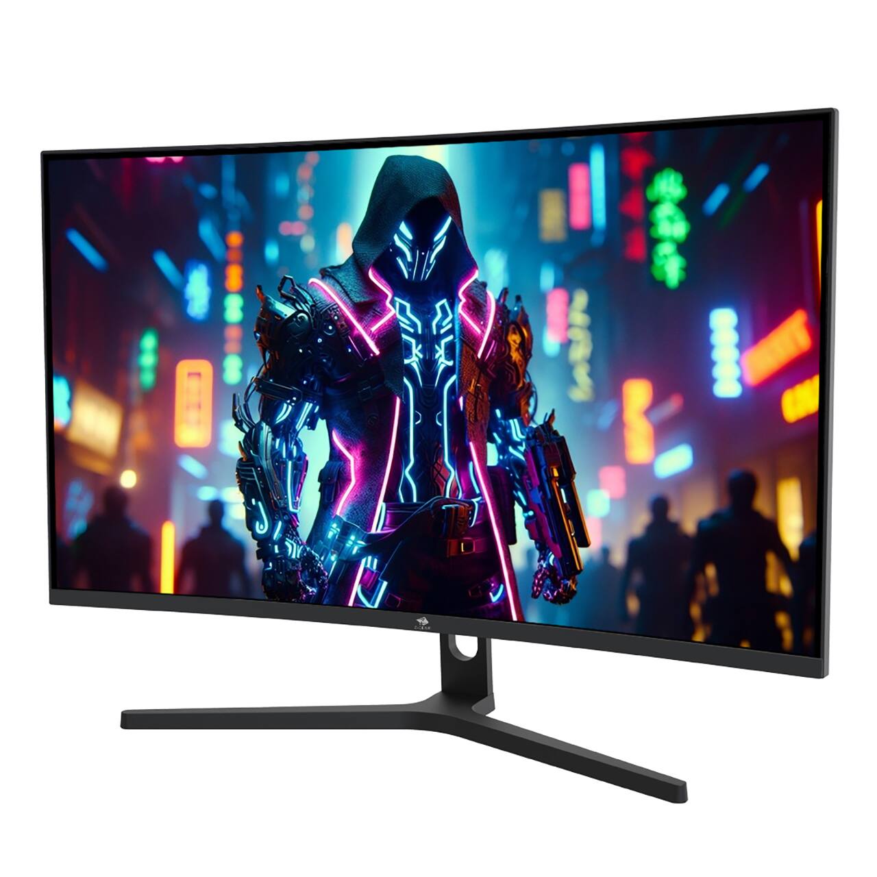 Left. Z-Edge - 27 inch 1080P Full HD 1920 x 1080 300Hz 1ms Curved Gaming Monitor - Black - Black.