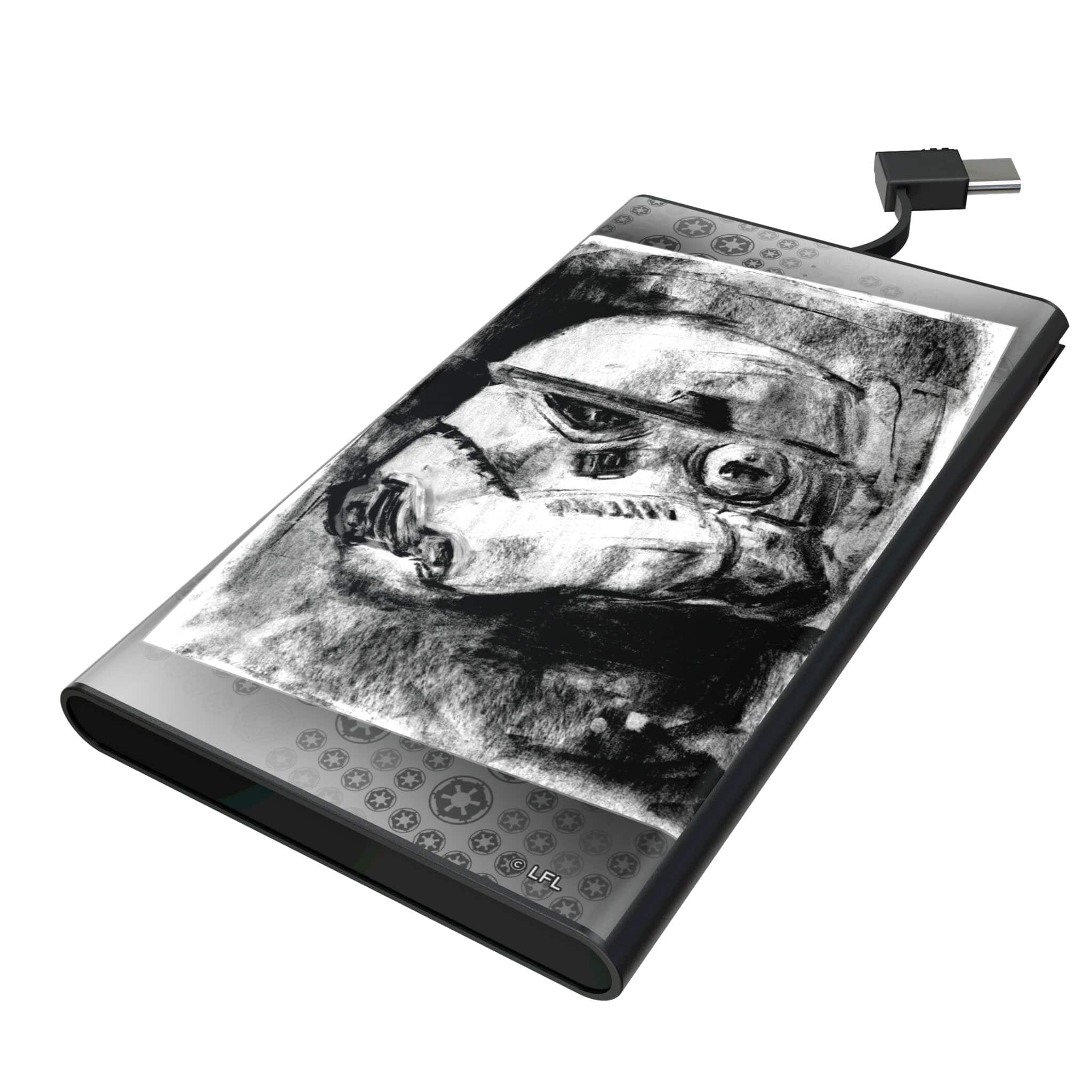 Keyscaper - Star Wars: A New Hope Portrait 5000mAh Flat Powerbank - Stormtrooper