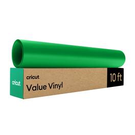 Cricut - Permanent Matte Value Vinyl - 12 in x 10 ft - Green