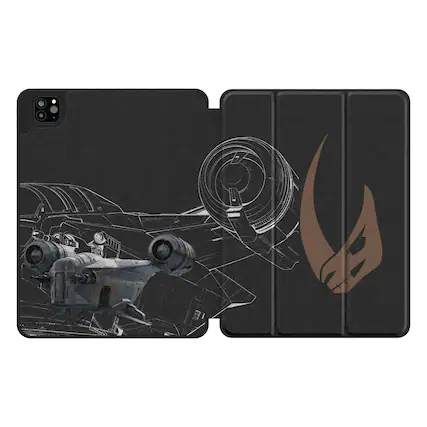 Front. Keyscaper - Star Wars: A New Hope FactionTech Tablet Case - Apple iPad (10th Gen) - Razor Crest.