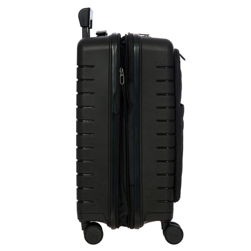 Alt View 5. Bric's - Bric's B|Y Ulisse 21" Expandable Spinner w/Pocket, Black - Black.