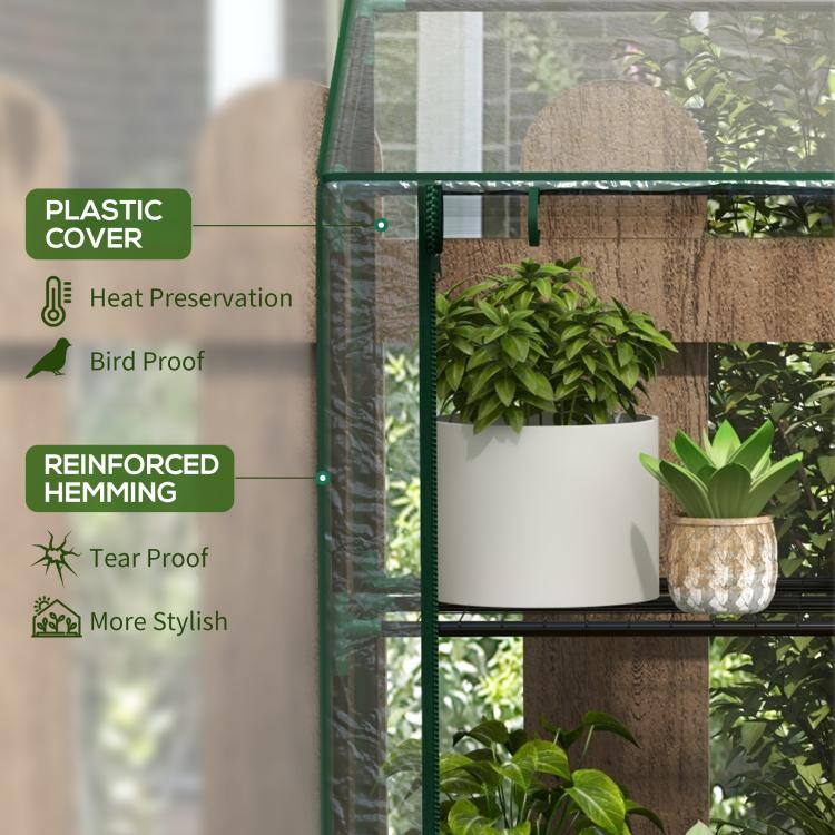 PLASTIC COVER
- Heat Preservation
- Bird Proof

REINFORCED HEMMING
- Tear Proof
- More Stylish