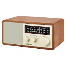 1 2 3 - 4 5 - 7 8 9 10
AM 530 700 900 1200 1500 1700
FM 88 90 92 94 96 100 104 108
Scale kHz MHz
VOLUME FM OFF AM 1 TUNE AUX MAX
SANGEAN