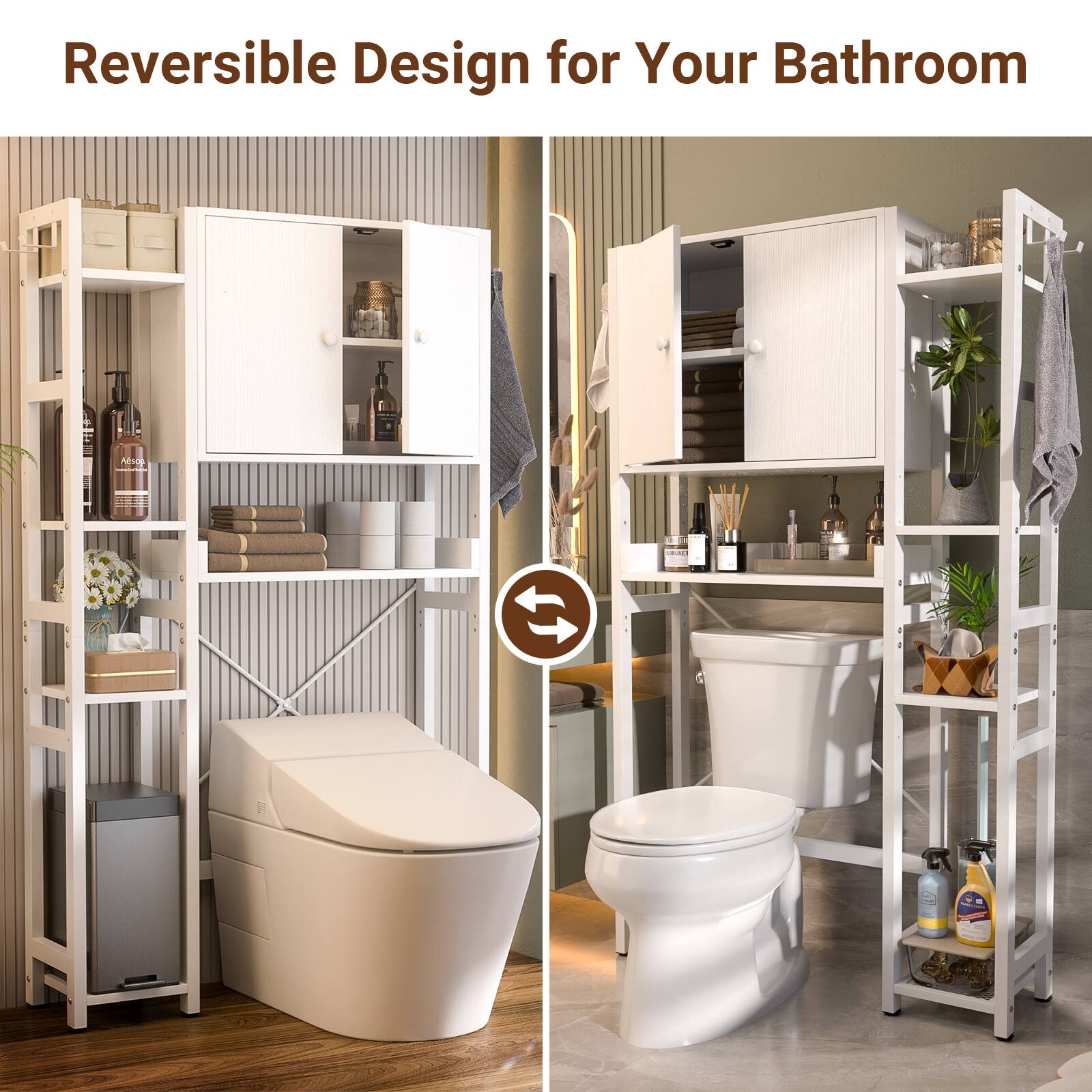 Reversible Design for Your Bathroom