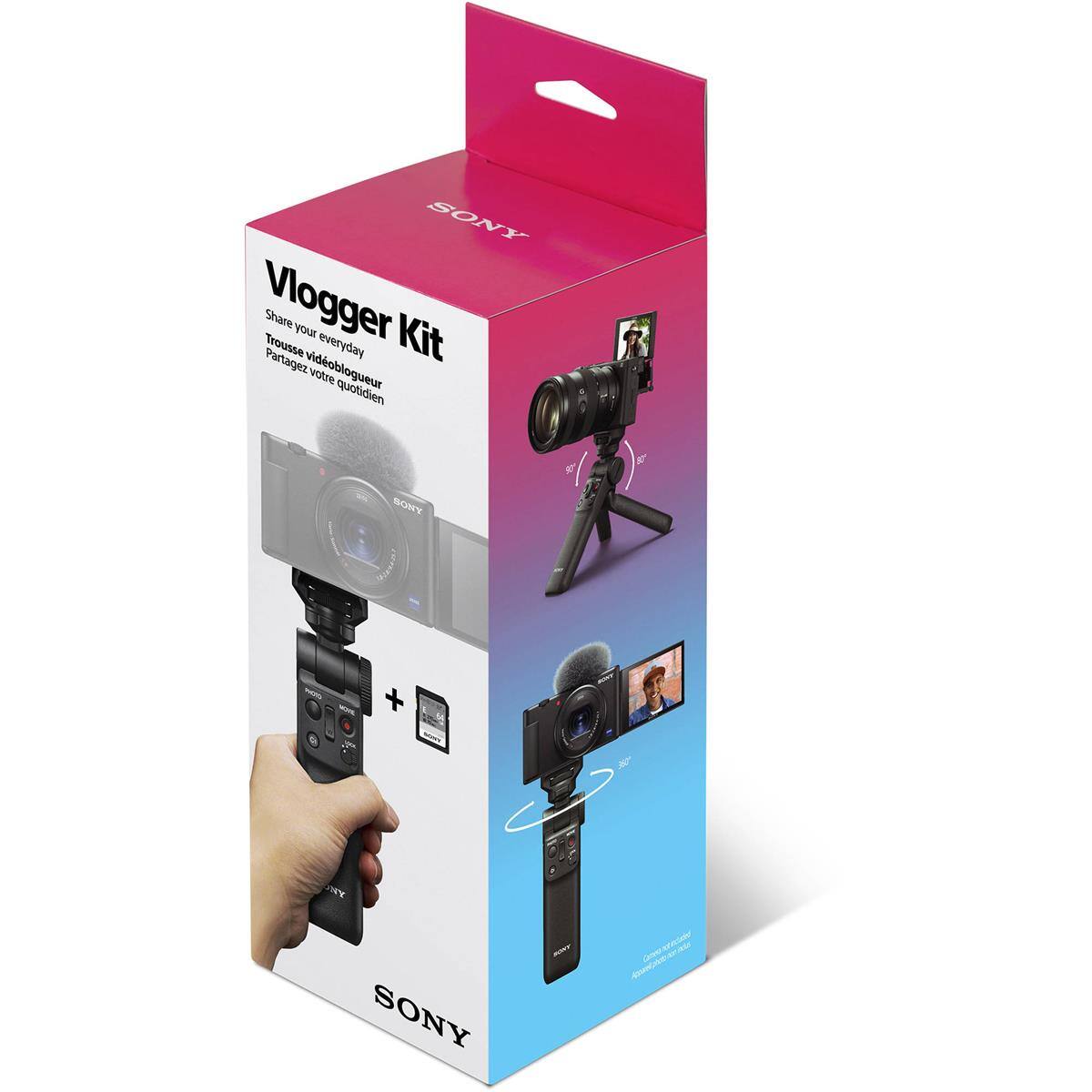 SONY Vlogger Kit Share your everyday Trousse videoblogueur Partagez votre quotidien