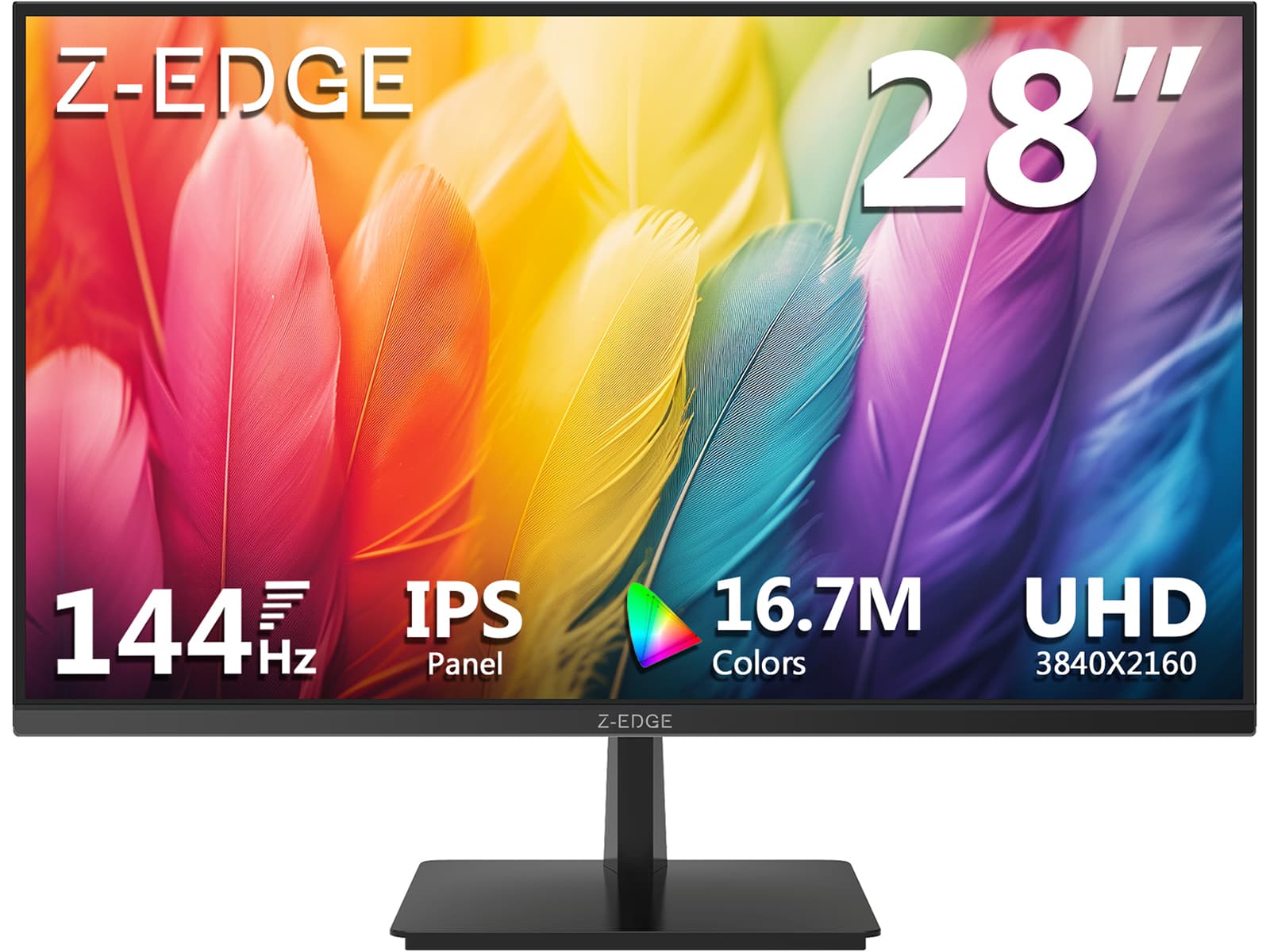 Z-EDGE 28" 144 Hz IPS Panel 16.7M Colors UHD 3840x2160