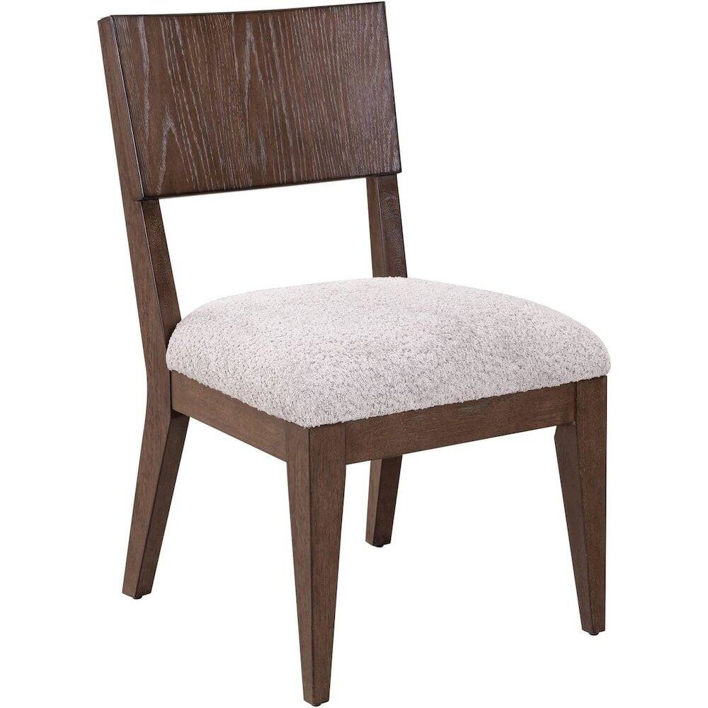 Alt View 3. Liberty Furniture Industries - Cascade Falls Panel Back Side Chair for Dining Room - Set of 2 - Satin Espresso - Satin Espresso.