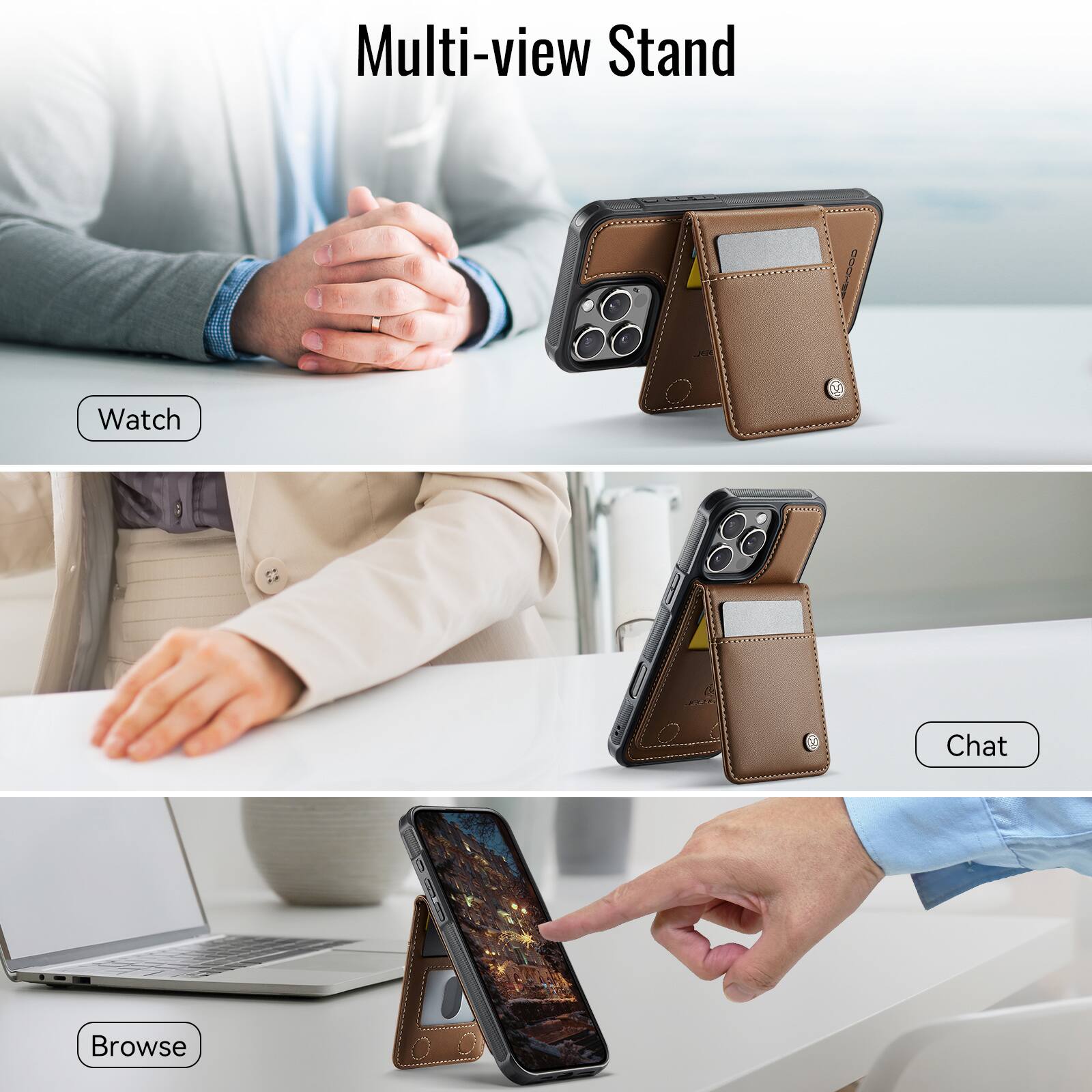 Multi-view Stand

- Watch
- Chat
- Browse
