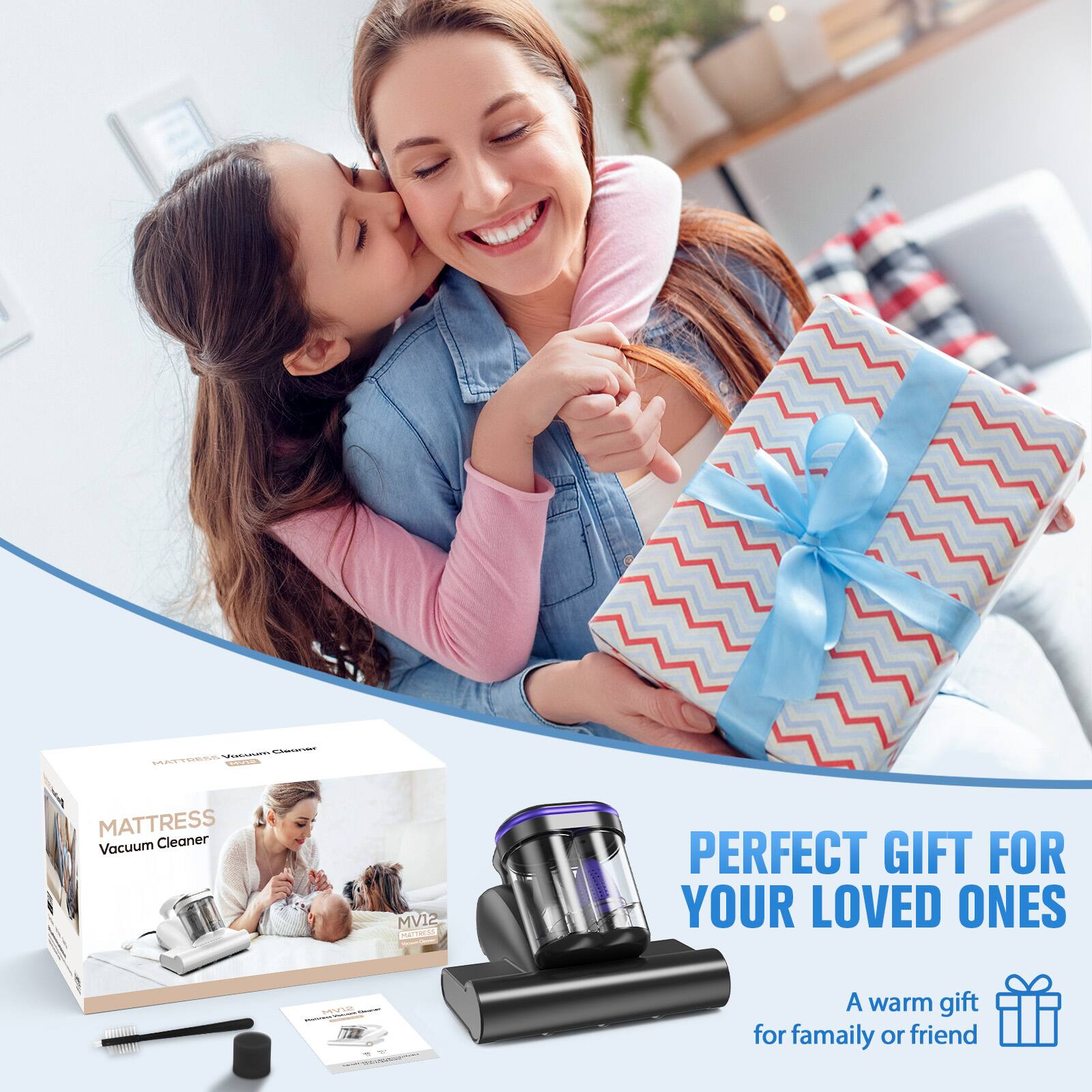 - SLATS MATTRESS Vacuum Cleaner MV12
- DEAD PERFECT GIFT FOR YOUR LOVED ONES
- A warm gift for family or friend