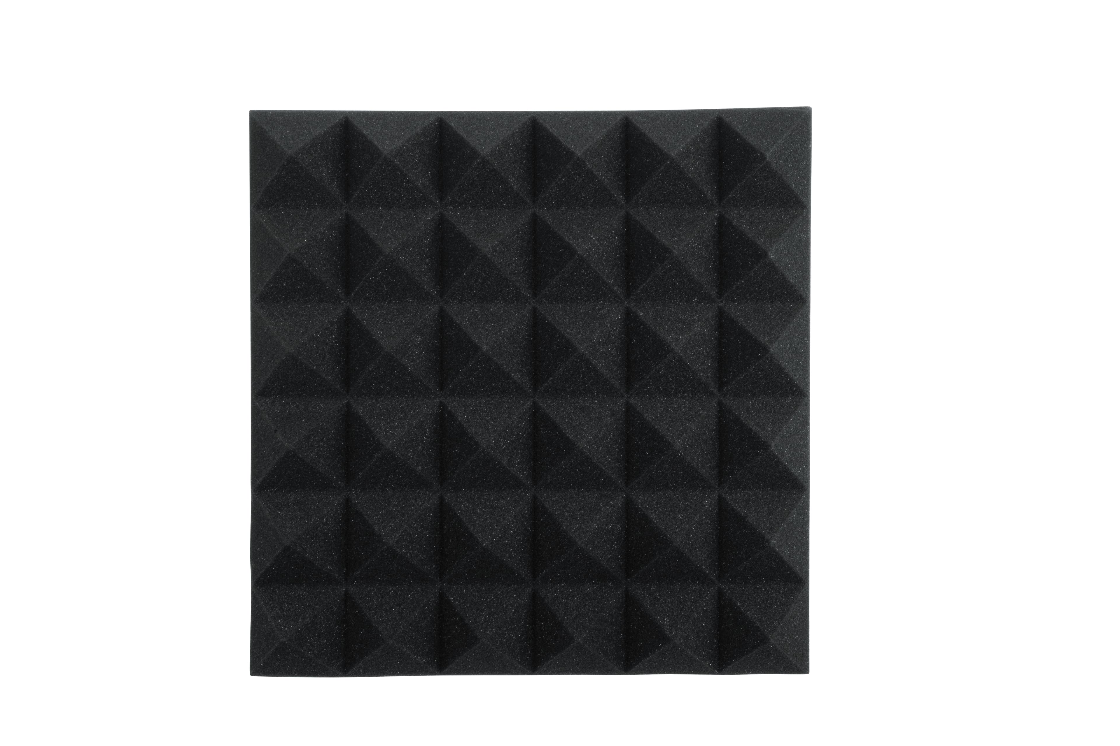 Alt View 11. Gator Frameworks - 12x12" Acoustic Pyramid Panels - Charcoal.