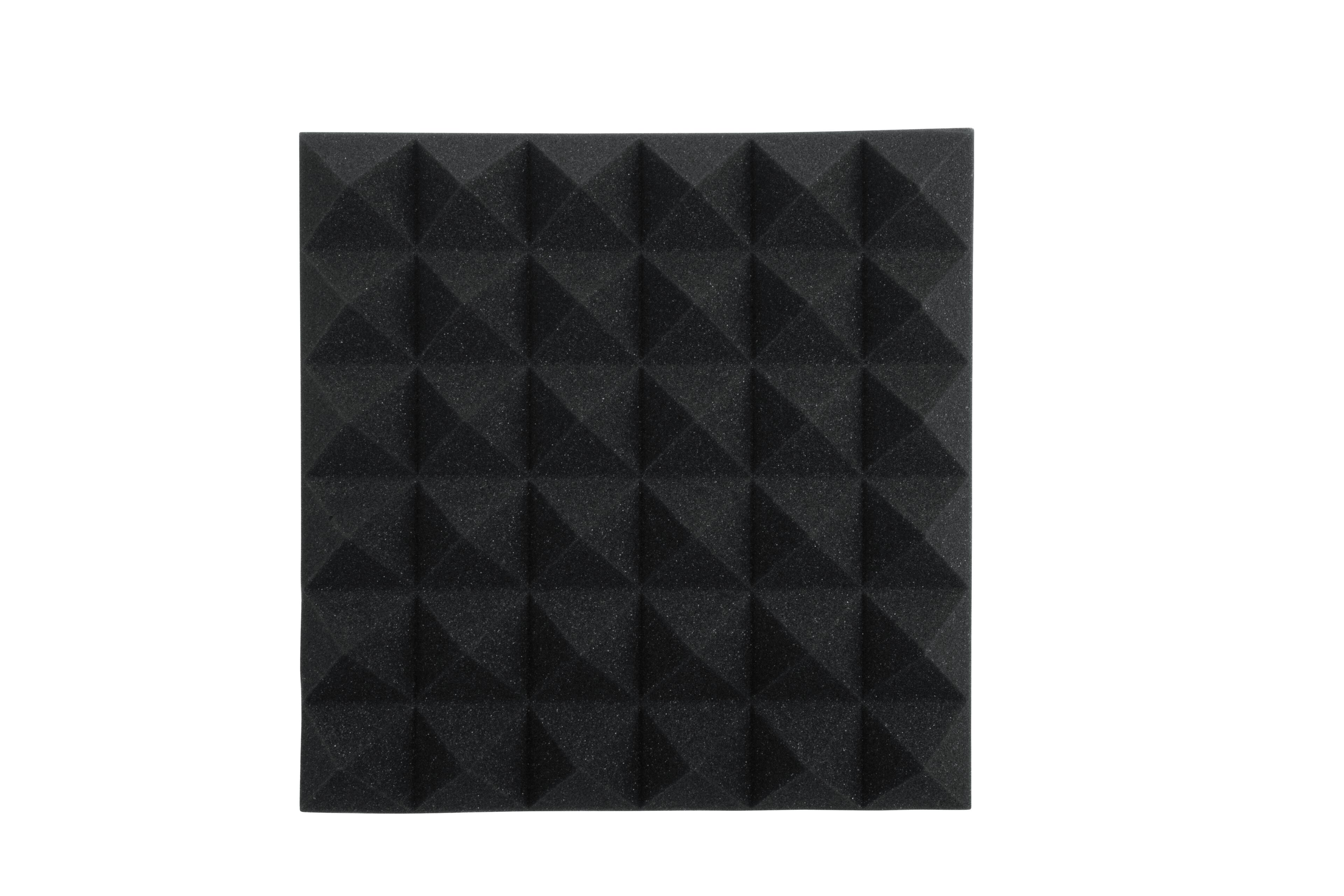 Alt View 11. Gator Frameworks - 12x12" Acoustic Pyramid Panels - Charcoal.