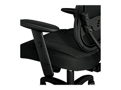 Alt View 3. HON - HON Wave Mesh Mid-Back Chair, Synchro-Tilt, Adjustable Arms, Black Sandwich Mesh (BSXVL712MM10) - Black.