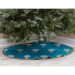 Pegasus - Micro Plush Christmas Tree Skirt - Teal