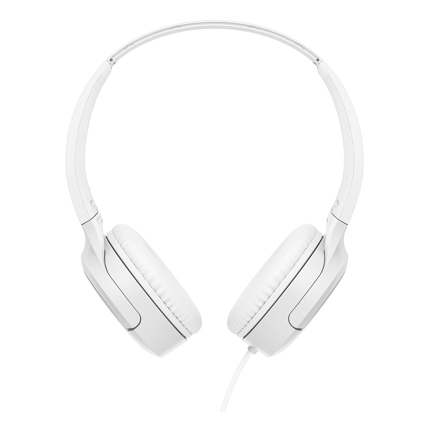Alt View 1. JVC - Jvc Has33ucw Foldable On-ear Headphones With Microphone, Usb-c, Ha-s33uc (white) - White.