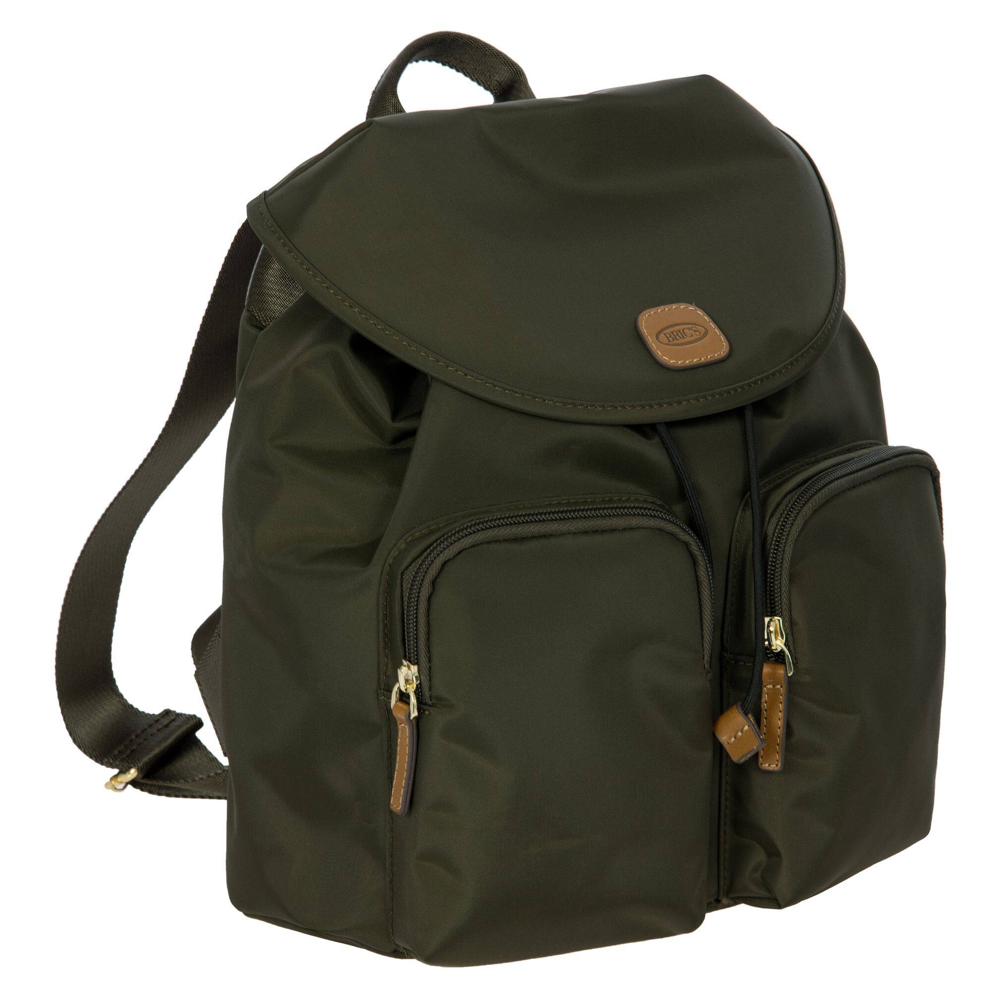 Angle. Bric's - X-travel City Backpack Piccolo, Olive - Olive.