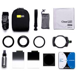 Lee Filters - LEE85 Aspire Kit with 85x85mm Big Stopper 3.0 ND Filter and 85x115mm 0.6/0.9 ND Medium Grad Filter