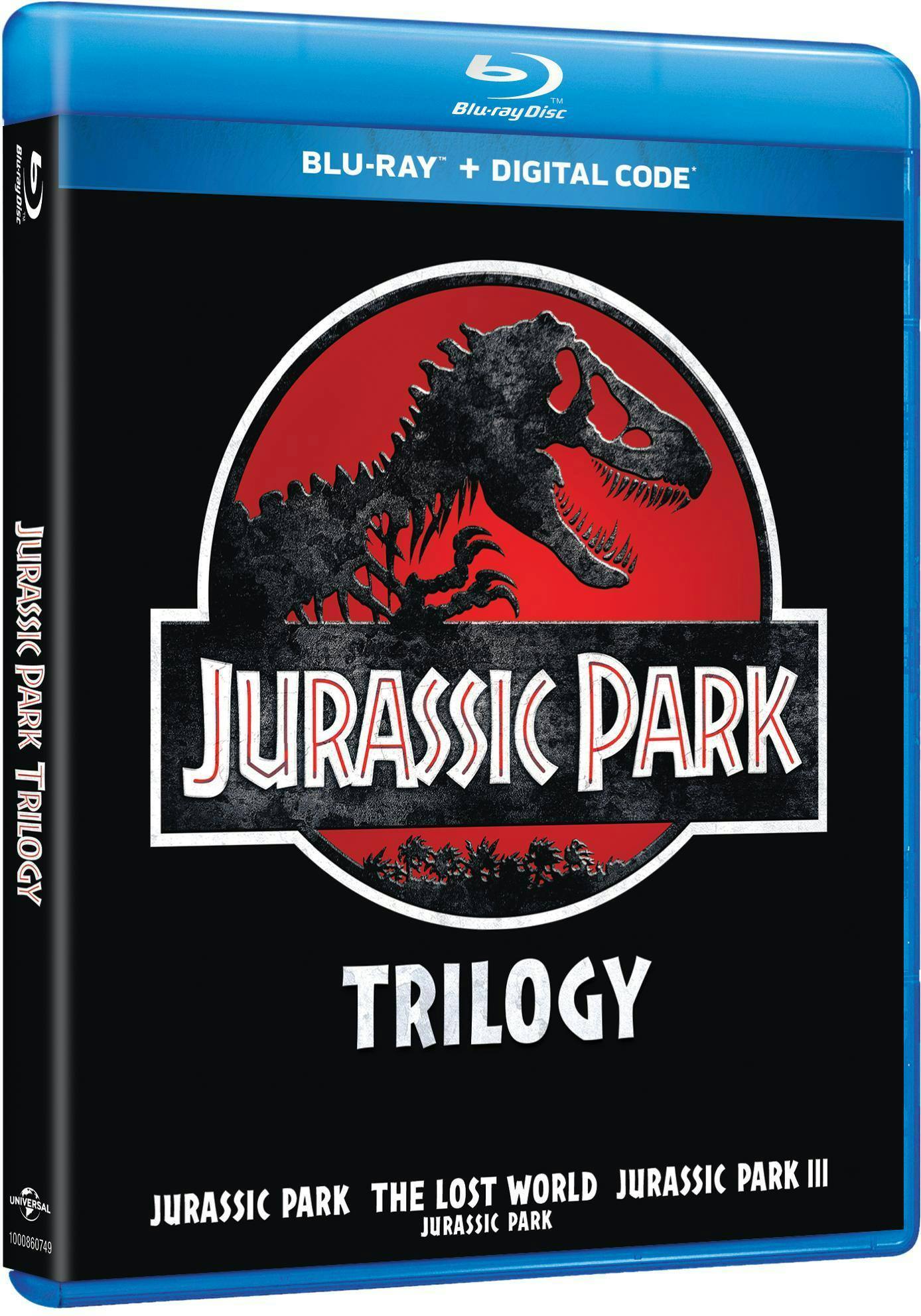 Angle. Jurassic Park Trilogy   - BLU-RAY.