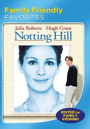 Front. Notting Hill (Family Friendly Version) - DVD.