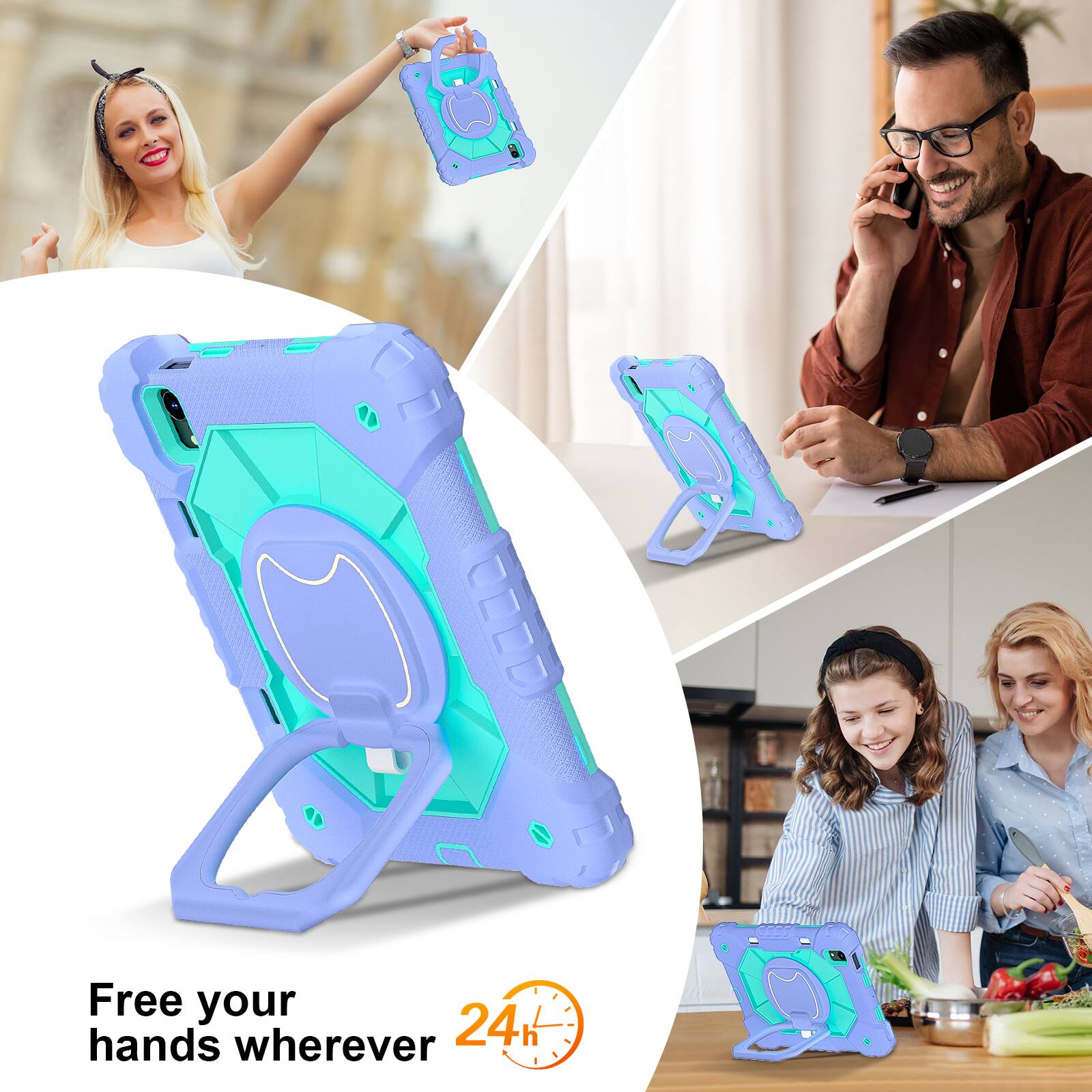 Free your hands wherever 24h