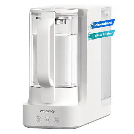 Mineralized Glass Pitcher
Waterdrop
Drain ON/OFF
Filter Reset
