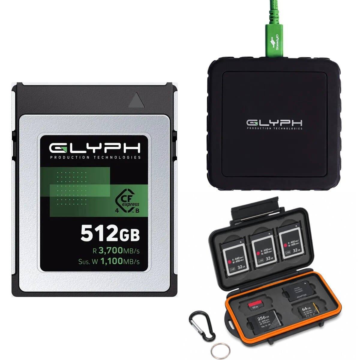 Glyph Technologies - Capture+ CFexpress 4.0 Type-B Memory - 60TB (2x30TB) price history on PriceWatchPro