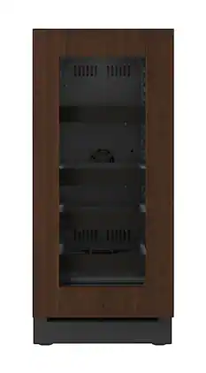 U-Line - 15"W. 2.8Cu.Ft. Built-In Beverage Center - Panel Ready Frame/Glass - Integrated Frame