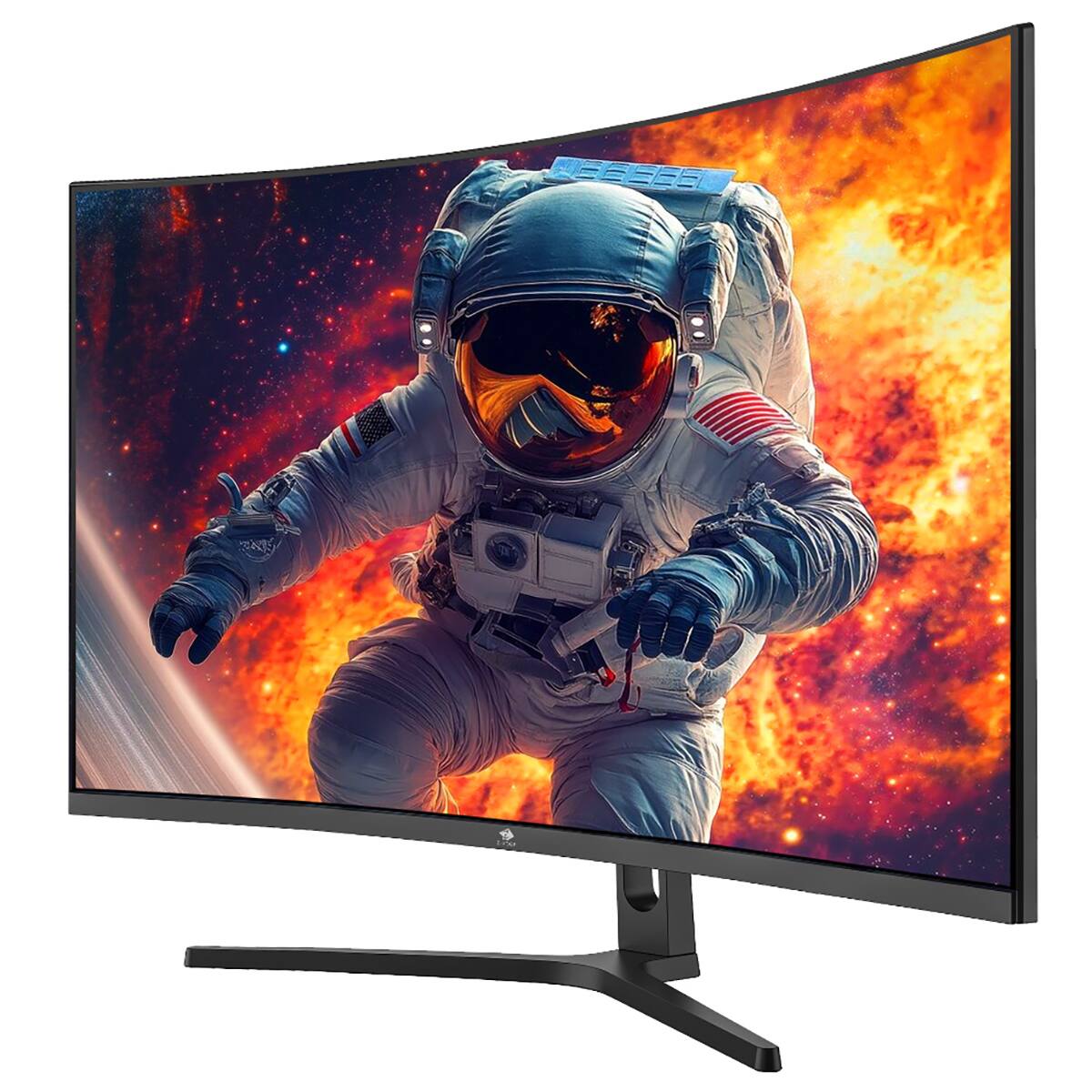 Angle. Z-Edge - 32 inch 1080P Full HD 1920 x 1080 240 Hz 1 ms Curved Gaming Monitor, FreeSync Compatible, HDMI + DP - Black.