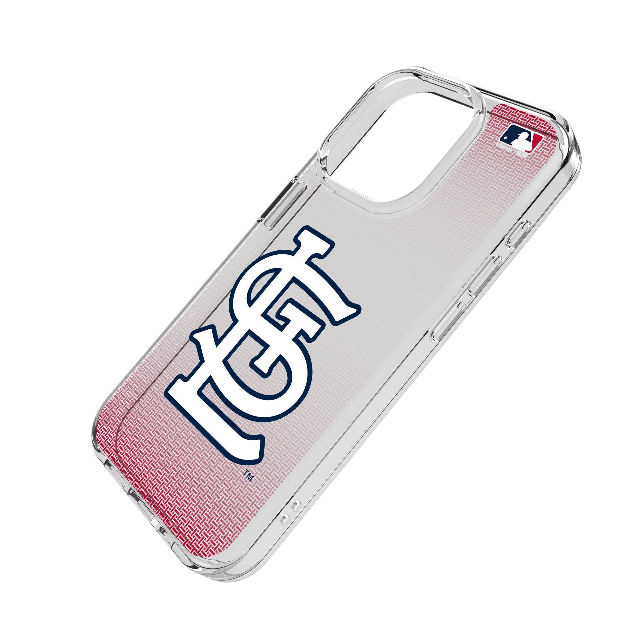 Alt View 1. Keyscaper - Linen Logo iPhone Clear Case - 13 Pro Max - Multicolor.