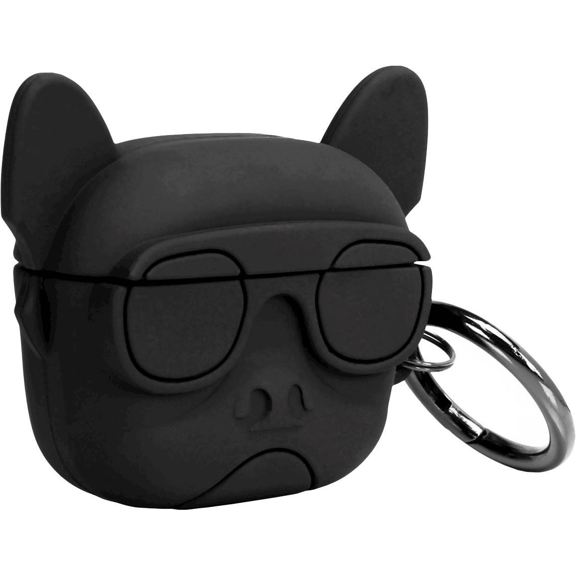 Angle. SaharaCase - Case for Apple Airpods 3 (3rd Generation) - Black.