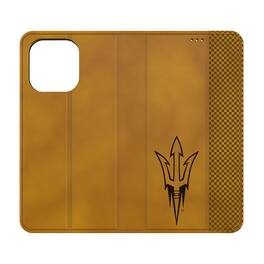 Keyscaper - NCAA - Arizona State Sun Devils iPhone Folio Case - 15 - Multicolor