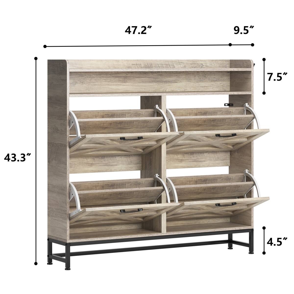 47.2"  
9.5"  
7.5"  
43.3"  
4.5"