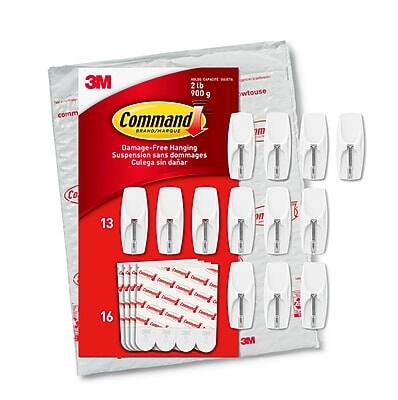 3M Command Brand/Brandesque Suspension sans dommages Culega sin dañar
Damage-Free Hanging Suspension
2 lb 900 g
13 + 16
3M