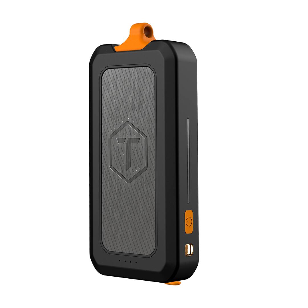 Angle. ToughTested - ToughTested MESA60 Power Bank – 20000mAh USB-C Laptop Charger, IP67 Waterproof - Black.