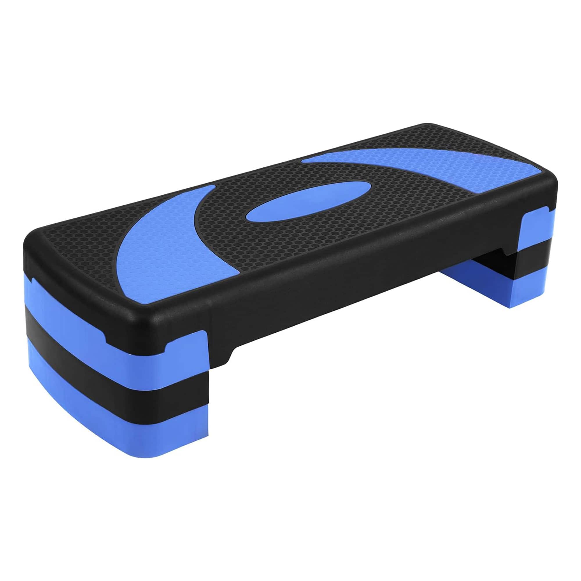BalanceFrom Fitness - Adjustable Workout Aerobic Step Platform Trainer w/ Raisers - Blue price history on PriceWatchPro