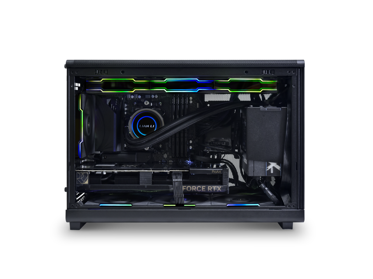 Lian Li A3 mATX WD Black Wood front panel SPCC M ATX / ITX
