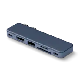 Satechi - USB-C Snap Hub for Macbook Neo - Indigo