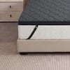 Front. Vipbear - 3 Inch Extra Frim Mattress Topper for Pressure Relief, CertiPUR-US & OEKO‑TEX Certified - 3 inch.