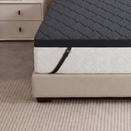 Vipbear - Extra Frim Mattress Topper for Pressure Relief, CertiPUR-US & OEKO‑TEX Certified - 3 inch