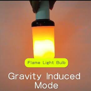 Flame Light Bulb  
Gravity Induced Mode