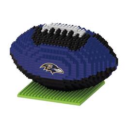 Forever Collectibles - Baltimore Ravens NFL BRXLZ Football 704-Piece Building Block Set - Purple