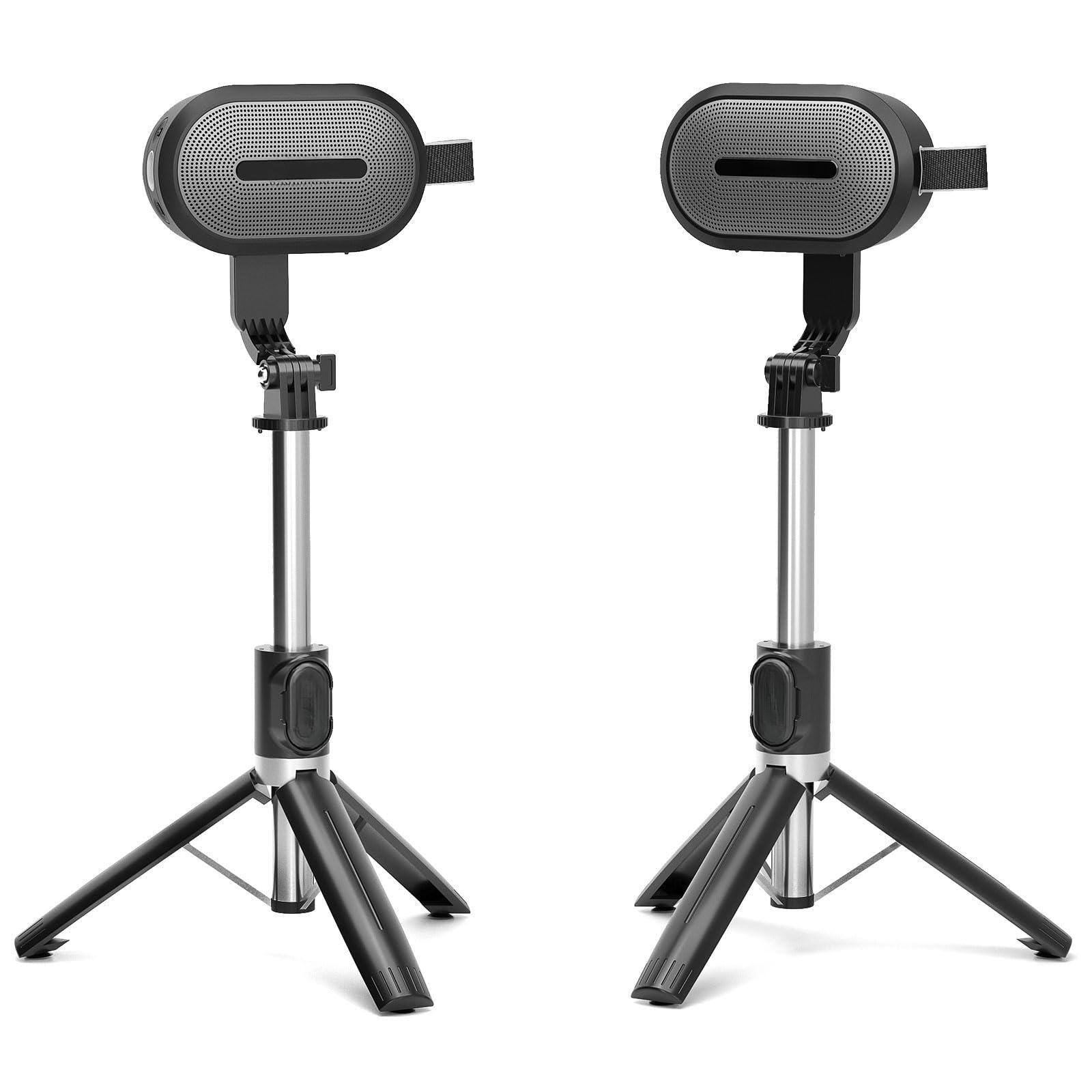 Alt View 6. Cedar Assembly - Wireless Dual Speakers Set Adjustable Stands High-fidelity Stereo Sound Smart Pairing Sync Surround With ... - Default.