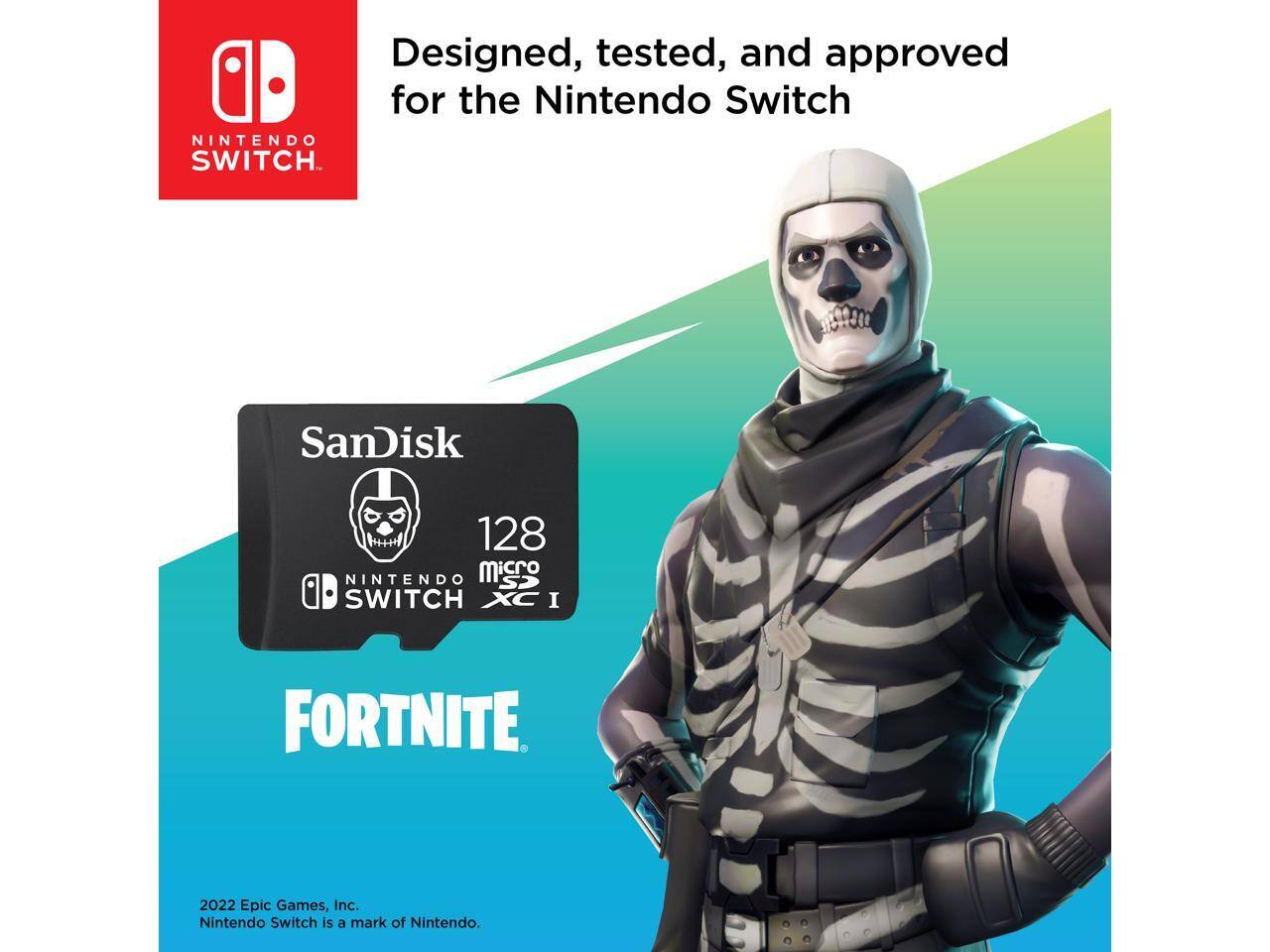 SanDisk 128GB microSDXC Card Licensed for Nintendo Switch