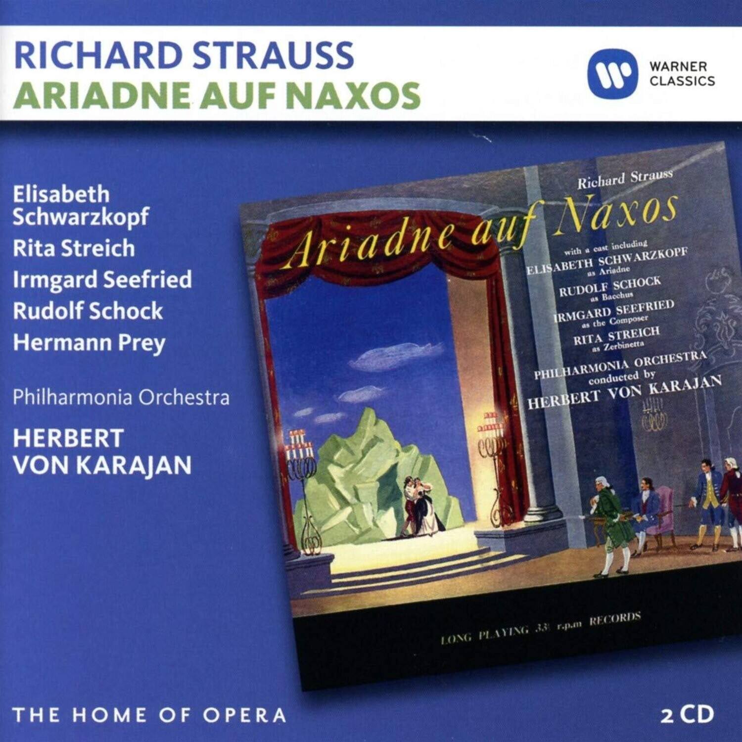 Schwarzkopf,Elisabeth / Schock,Rudolf - R. Strauss: Ariadne auf Naxos   - COMPACT DISCS [CD] price history on PriceWatchPro