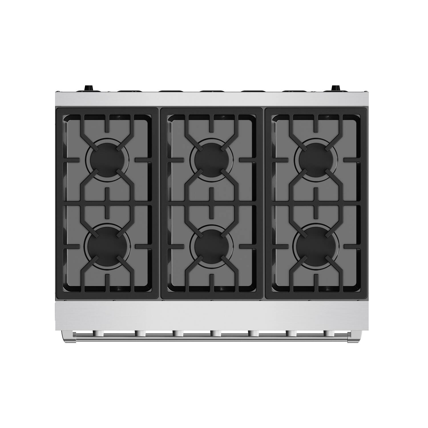 Back. Thor Kitchen - Gordon Ramsay Series by Thor Kitchen 6.0 Cu. Ft Freestanding Gas Range - Stainless Steel.