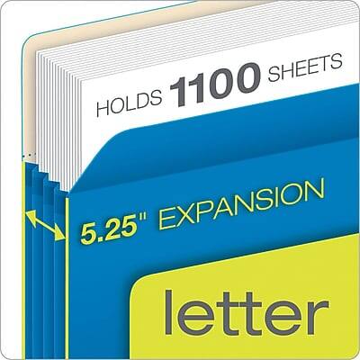 Holds 1100 sheets  
5.25" Expansion  
Letter