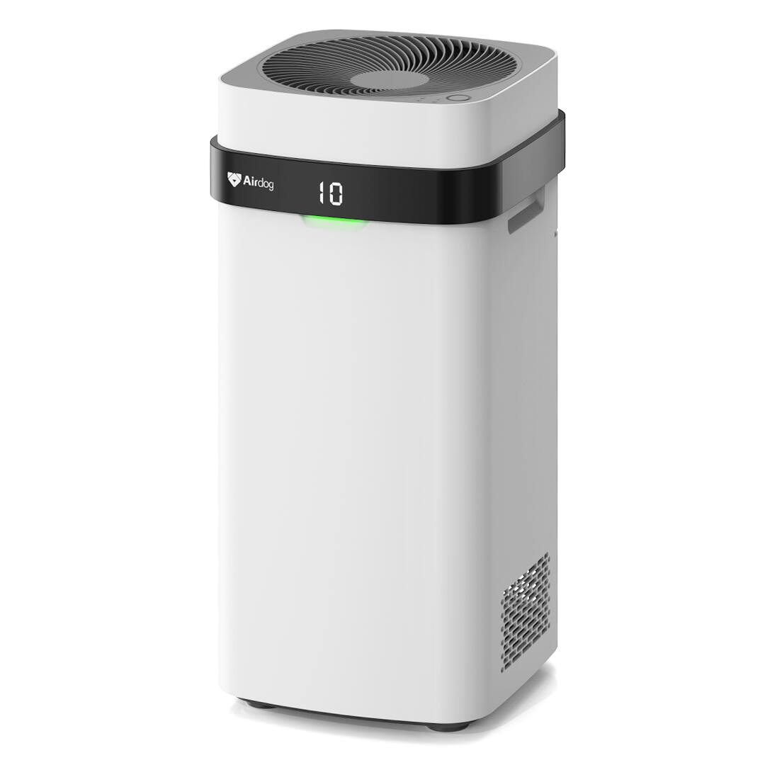 Front. Airdog - Airdog X5 Air Purifiers for Home Bedroom Office Washable Filter Covers up to 1614 Ft2 Remove Dust Smoke Mold - White.