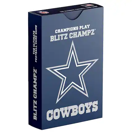 Champions Play
Blitz Champz
The Ultimate Football Card Game
Cowboys