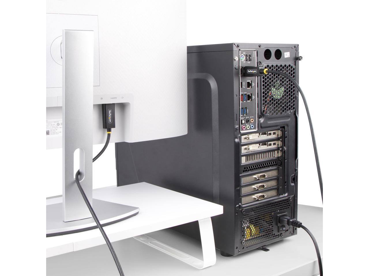 Alt View 5. StarTech.com - StarTech 10ft (3m) DisplayPort to HDMI 2.0b Adapter Cable, 4K 60Hz with HDR.